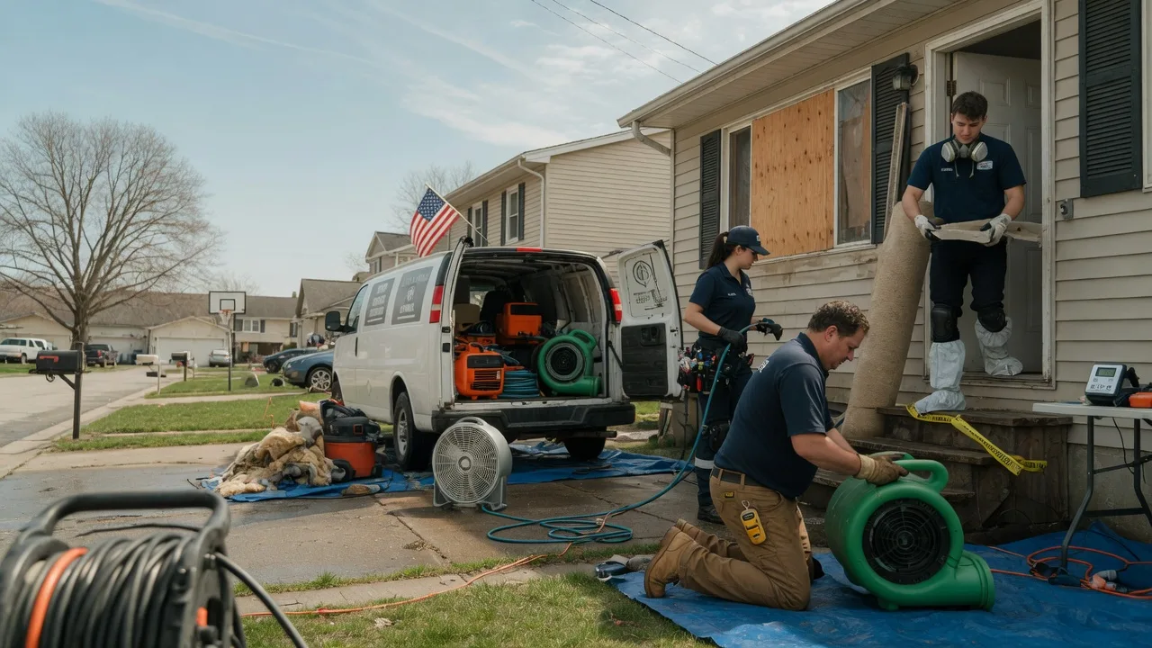 Water Damage Restoration in Beaverdale, PA near me